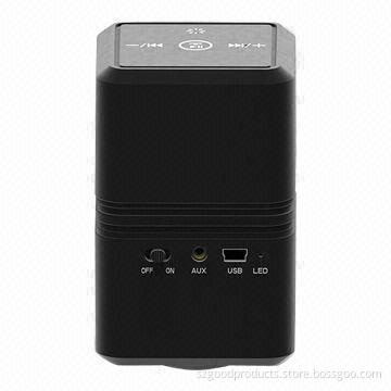 Portable vibration speaker with 20W power and touch key